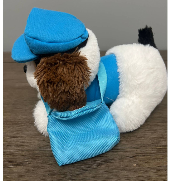 Special Delivery Postal Puppy w/ Mail bag Super Soft‎ and Super Cute 8" - Picture 2 of 6